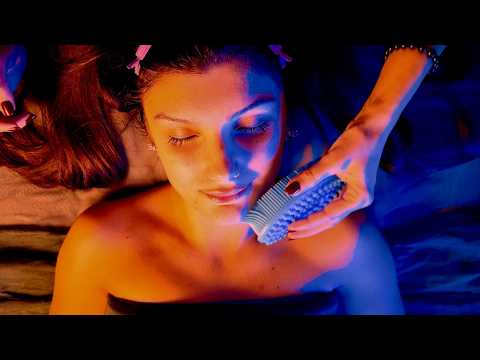 ASMR 💆🏻‍♀️ MASSAGGIO Rilassante al VISO con Pulizia Energetica