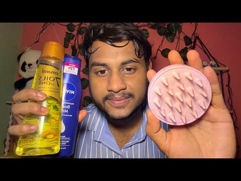ASMR Ultimate Head & Face Massage 💆‍♂️ Personal Attention for Deep Sleep & Tingles 😴