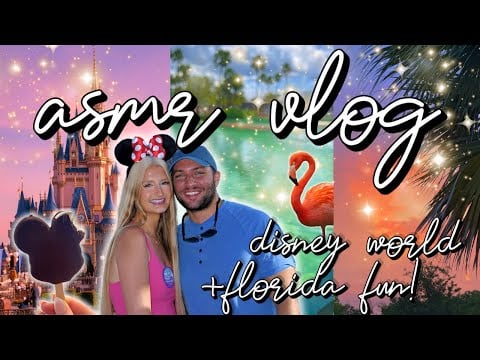 Florida ASMR Vlog ✨🏝️ Whispered Disney World, Orlando Adventures, Siesta Key Beach + More 💤 