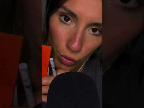 ASMR FR 💜 Tracing make up teasing pour la vidéo qui sort ce soir à 22h les amis #asmr