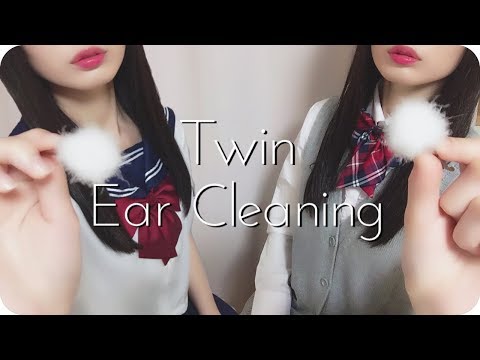 ［ASMR］双子姉妹の耳かき、耳掃除  |  囁き声 音フェチ asmrちゃむ