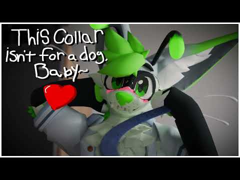 [Furry ASMR] Obsessed nerd collars you and calls you a good puppy??! pt4 | Kissing | Affirmations