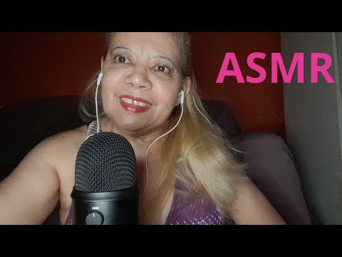 ASMR : Sussurros  com  gel  mágico.  + tappings.  vai te fazer   dormir e relaxar. 😴😴💤