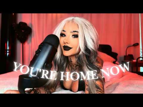Welcome Home, You're Safe Now | ASMR Girlfriend 🖤
