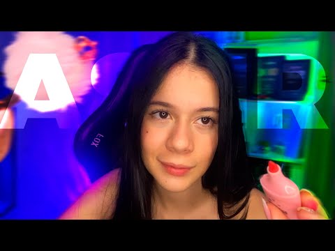 ASMR ANÁLISE DEDICADA & PROFUNDA NO SEU ROSTO ~ sons de boca