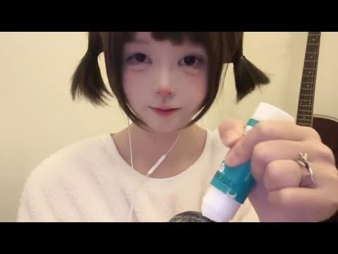 Gentle Mic Touching by Cute Girl | ASMR for Peaceful Dreams