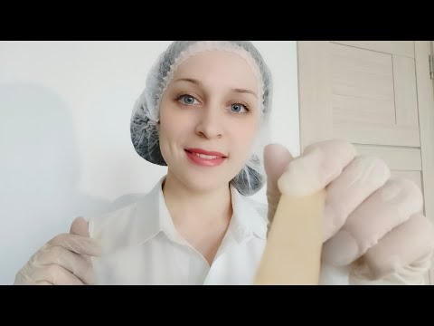 Медицинское АСМР/ASMR - Осмотр у Лора