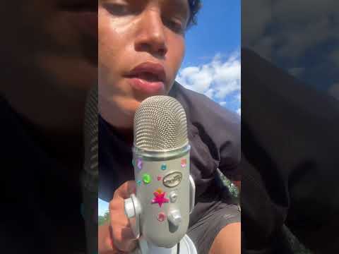 ASMR MOUTH SOUNDS IN A LAKE IN GERMANY WITH RANDOM TRIGGERS #asmr #relax #triggersforsleep