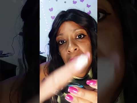 Asmr maquiagem para um olhar brilhante #asmr #shorts