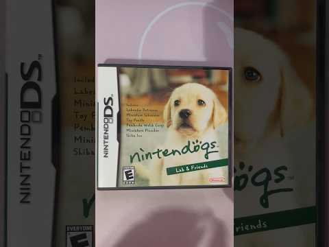 ASMR Tapping On Nintendogs #ASMR #Shorts