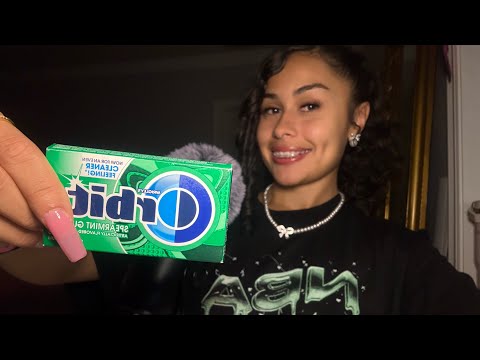 asmr : gum chewing ramble 