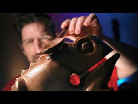 ASMR Tap the Wooden Coqui Frog 🐸 3D Sounds