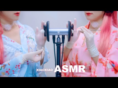 近距离缓慢深入耳·双双飞起的感觉太完美了 | 晓晓小UP ASMR