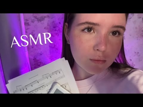 ASMR по белым предметам | Таппинг и Скретчинг | Белые триггеры АСМР