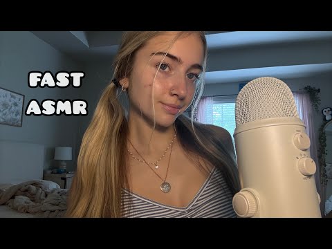 ASMR The Ultimate Hand and Mouth Sounds- Fast and Aggressive For Background, Studying, Etc