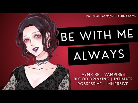 Vampire Roomie Wants to Keep You [ASMR RP] [Vampire 🩸] [Hypnotic] [Lowkey Possessive] [Bonding]