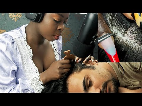 ASMR Pure Attentive Nitpicking Scalp Whiteheads | NO TALKING 💭💆🏻|