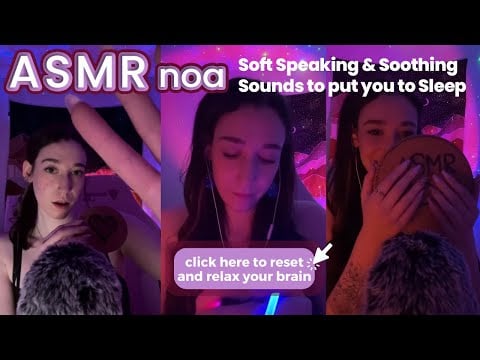 ASMR to help prepare you for sleep 😴 and ease anxiety 💕| live #268