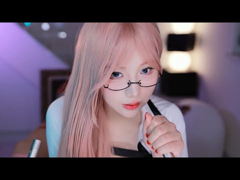 ASMR 3dio 귀마이크 입소리 | Hand movements with Mouth sounds