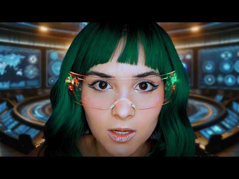 ASMR ALIEN EXAMES E TESTES PELO SEU CORPO👽