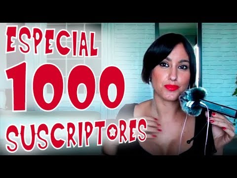 Asmr- PREGUNTAS Y RESPUESTAS/ ESPECIAL 1000 SUSCRIPTORES-  FOTOS+ Saludos!