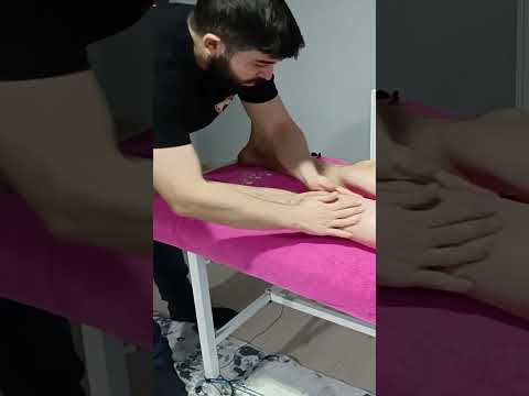 DEEP RELAXING FRONT LEG ENERGY MASSAGE THERAPY #satisfying #relaxing #asmr #shorts #massage