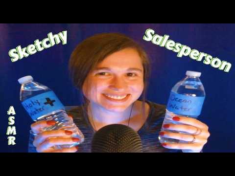 ASMR Roleplay 📋💧💵Sketchy Water Salesperson