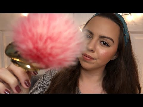 ASMR Gently Brushing Your Face