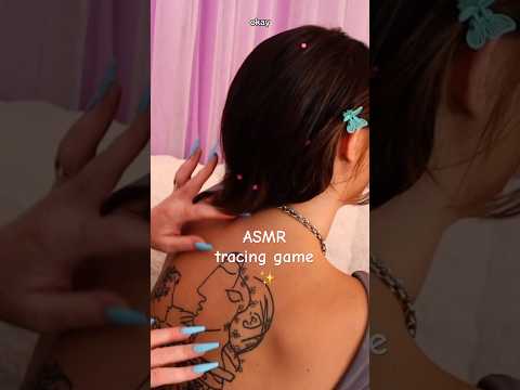 guess her crush 💕 FULL VID on my channel 🥰 #asmrgirl #asmrgame #asmrwhisper #backtoschool