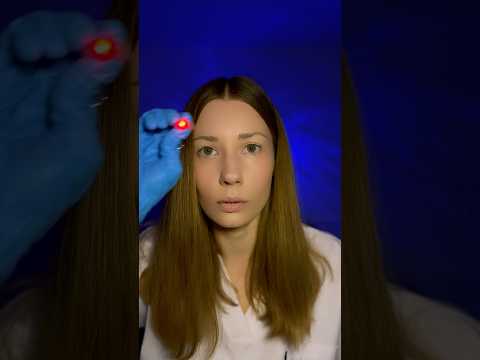 POV: ASMR Doctor Testing Your Reflexes with Hypnotic Lights 💡 Eye Exam #asmr #asmrdoctor