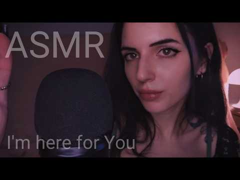 ASMR I'm Here For You 🖤 Deep Relaxation & Positive Affirmations for Sleep