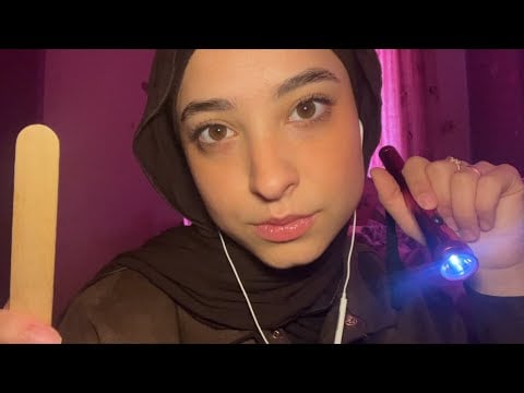 ASMR Fast Cranial Nerve Exam🔦