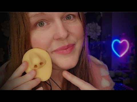 ASMR Nose Mic, Tapping, Nose Massage, Whispering, Count Down.