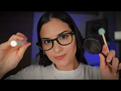 ASMR Exame facial e Tratamento Completo Realista e Binaural ✨️ ROLEPLAY DERMATOLOGISTA