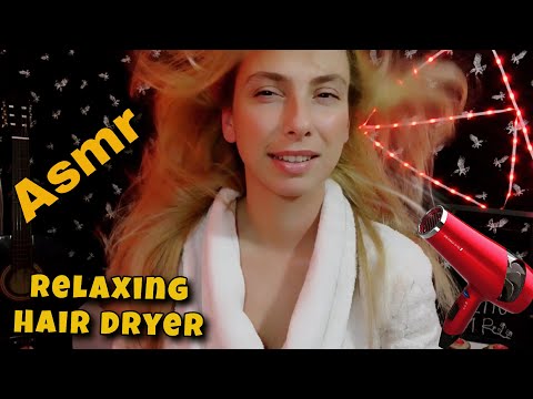 ASMR HAIR DRYER / RELAXING / FÖN ÇEKMEK