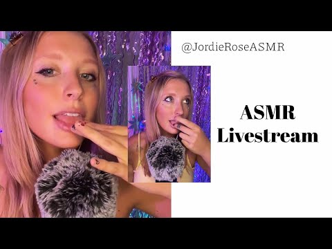 ASMR 💕 Spit Painting 💦 LIVE 🎙️