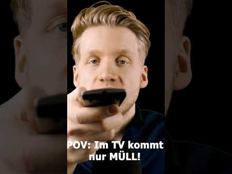 ASMR - POV: Im TV kommt nur MÜLL! #shorts #asmr #roleplay #deutscheasmr