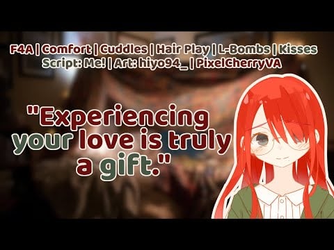 [F4A] Movie Marathon With Your Girlfriend [Comfort] [Cuddles] [Hair Play] [L-Bombs] [Kisses]