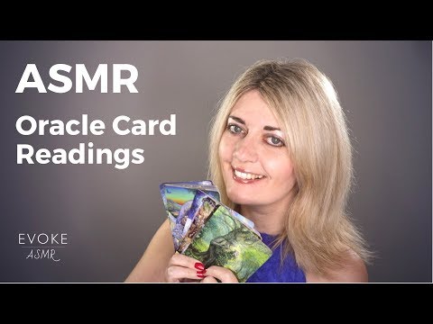 ASMR Oracle Card Readings | Whispered Readings, Tapping, Card Shuffling, Book Reading