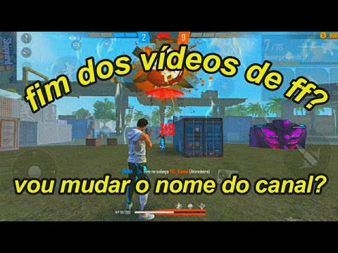 asmr ff | fim dos vídeos de free fire? vou mudar o nome do canal?