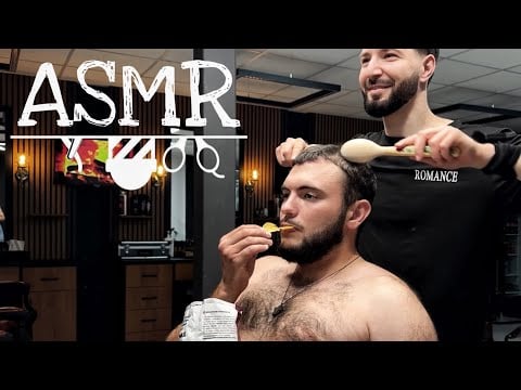ASMR Barber Vibes — Relaxing Massage & Tasty Mukbang Combo
