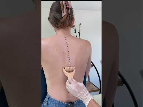 Asmr back exam #asmr #asmrsounds #asmrvideo #relaxing #relax #satisfying #satisfyingvideo #tingles