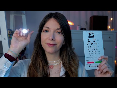 ASMR | Visita al OCULISTA relajante. Examen de la vista | Love ASMR en español