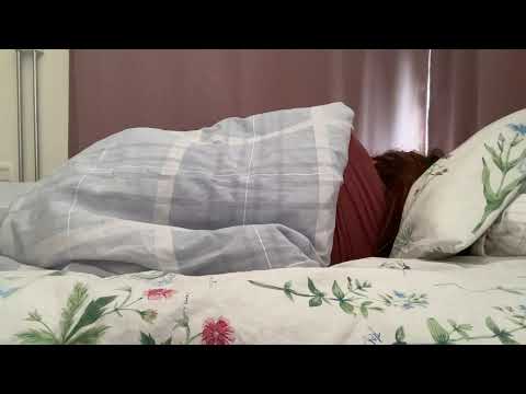 Sleeping snoring girl