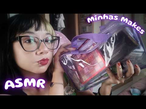 Mostrando As Minhas Maquiagens Em ASMR 💄🩷