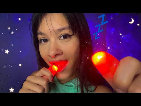 ASMR mouth sounds DEDOS MÁGICOS - você irá dormir em 5 minutos!!!