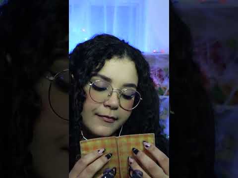 ASMR Tapping no papel de abelha