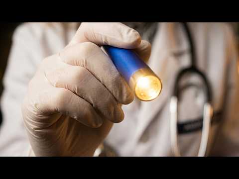 ASMR Doctor Roleplay | Follow the Light & Slow Counting for Sleep