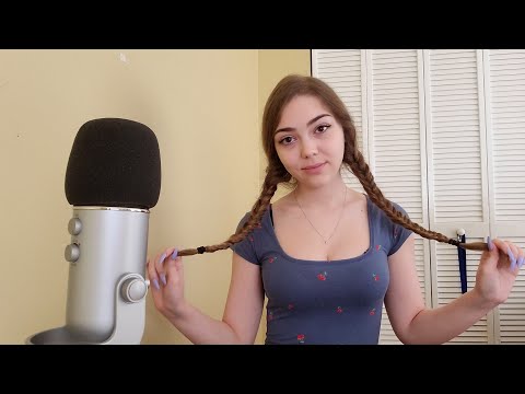 ASMR | 4 Hairstyles + Hair Brushing (NO TALKING)