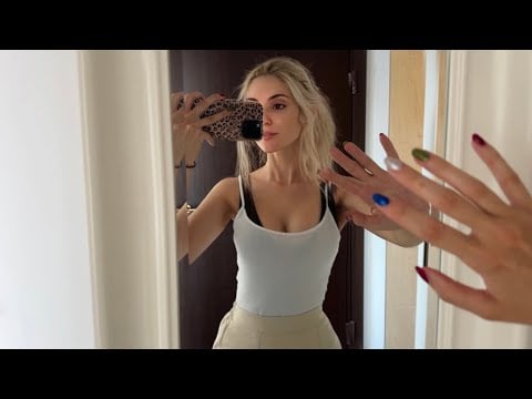 ASMR Apartment Tour! Whispering, Lens Tapping, Scratching